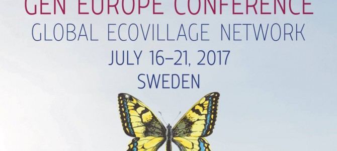 Europeisk ekobykonferens i Sverige juli 2017